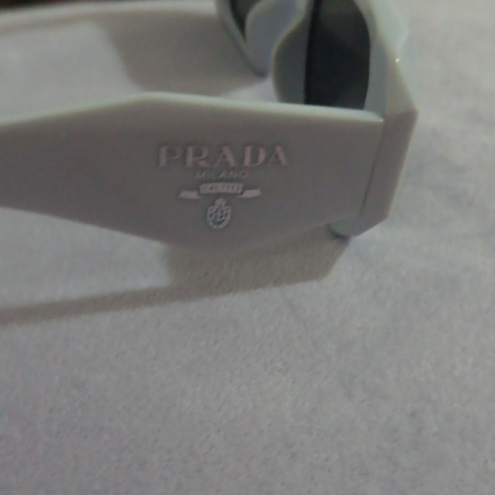 Prada Gray Sunglasses with Dark Lenses - Picture 7 of 10